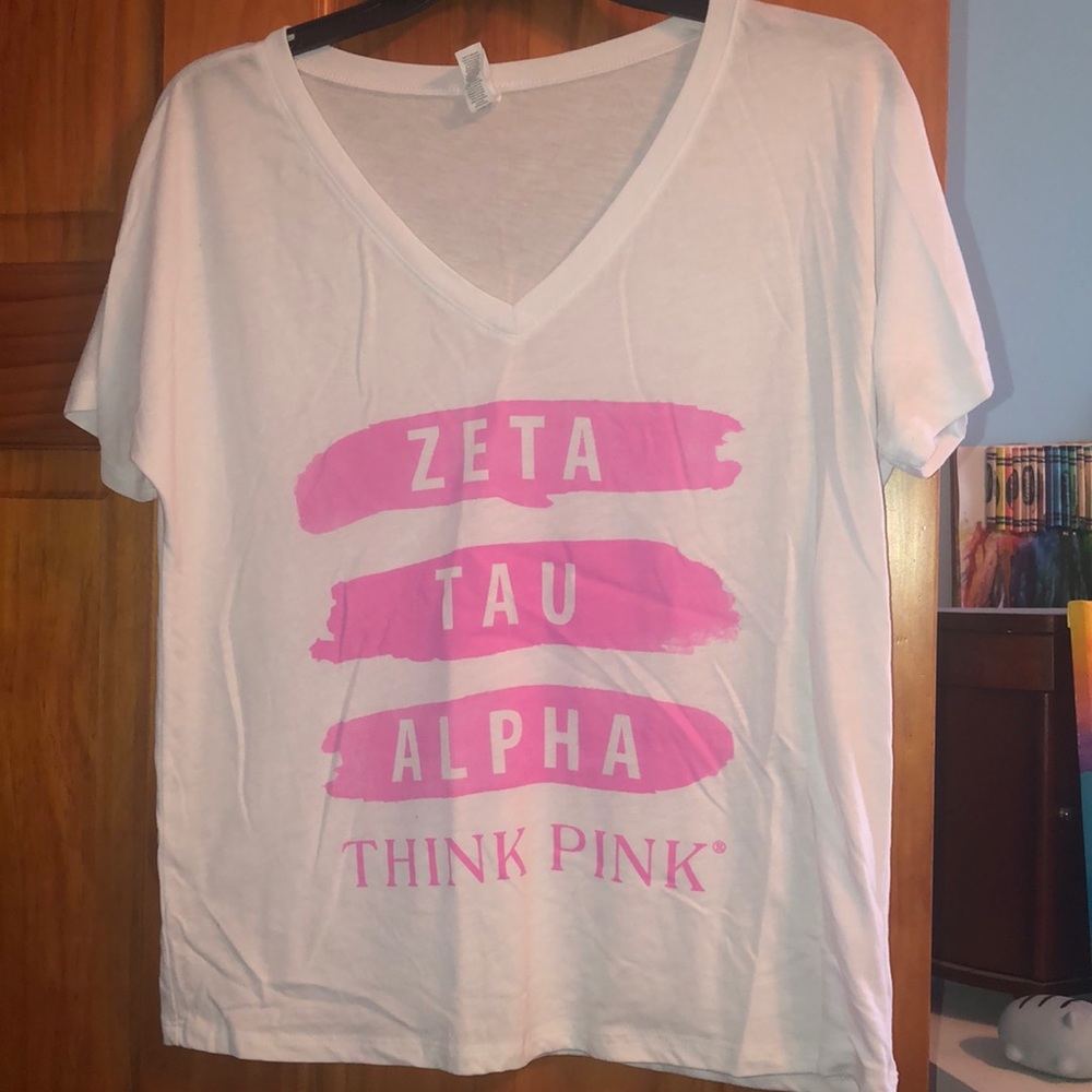 ZTA Think Pink tee